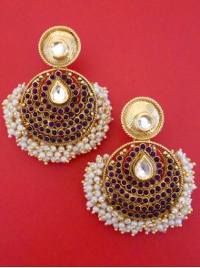 Polki Earrings